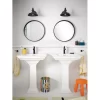 Moen 84505BL Lindor Matte Black 1-handle Single Hole High-arc Bathroom Sink Faucet with Drain with Deck Plate Moen 84505BL Lindor Matte Black 1-handle Single Hole High-arc Bathroom Sink Faucet with Drain with Deck Plate