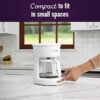 Mr. Coffee 2134286 ® 5-Cup Mini Brew Switch Coffee Maker, White Mr. Coffee 2134286 ® 5-Cup Mini Brew Switch Coffee Maker, White