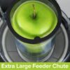 Mueller Juicer Ultra Power, Easy Clean Extractor Press Centrifugal Juicing Machine, Wide 3 Feed Chute for Whole Fruit Vegetable, Anti-drip, High Quality, Large, Silver