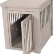 New Age Pet ecoFLEX Pet Crate End Table, Small, Gray