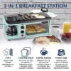 Nostalgia BST3AQ 4-Slice Blue Toaster Oven (1500-Watt) Nostalgia BST3AQ 4-Slice Blue Toaster Oven (1500-Watt)