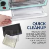 Nostalgia BST3AQ 4-Slice Blue Toaster Oven (1500-Watt) Nostalgia BST3AQ 4-Slice Blue Toaster Oven (1500-Watt)