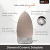 Oliso M2 Mini Project Steam Iron with Solemate - for Sewing, Quilting, Crafting, and Travel | 1000 Watt Dual Voltage Ceramic Soleplate Steam Iron, Pink