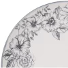 Pfaltzgraff 5216945 Gabriela 16-Piece Casual Gray Stoneware Dinnerware Set (Set for 4)