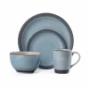 Pfaltzgraff 5267234 Sadie 16-Piece Dinnerware Set, Blue