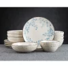 Pfaltzgraff 5274249 Bella 12-Piece Dinnerware Set, Service For 4, Multicolor