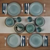Pfaltzgraff 5274284 16-Piece Adina Blue Dinnerware Set (Service for 4)