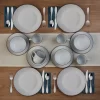 Pfaltzgraff 5274285 Bumble Bee 16-Piece Dinnerware Set, Assorted