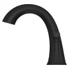 Pfister LF-049-RCHB Rancho Matte Black 2-handle Widespread WaterSense Mid-arc Bathroom Sink Faucet with Drain