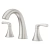 Pfister LF-049-RCHGS Rancho Spot Defense Brushed Nickel 2-handle Widespread WaterSense Mid-arc Bathroom Sink Faucet with Drain