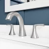 Pfister LF-049-RCHGS Rancho Spot Defense Brushed Nickel 2-handle Widespread WaterSense Mid-arc Bathroom Sink Faucet with Drain Pfister LF-049-RCHGS Rancho Spot Defense Brushed Nickel 2-handle Widespread WaterSense Mid-arc Bathroom Sink Faucet with Drain