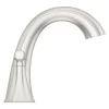 Pfister LF-049-RCHGS Rancho Spot Defense Brushed Nickel 2-handle Widespread WaterSense Mid-arc Bathroom Sink Faucet with Drain Pfister LF-049-RCHGS Rancho Spot Defense Brushed Nickel 2-handle Widespread WaterSense Mid-arc Bathroom Sink Faucet with Drain