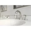 Pfister LF-049-RCHGS Rancho Spot Defense Brushed Nickel 2-handle Widespread WaterSense Mid-arc Bathroom Sink Faucet with Drain Pfister LF-049-RCHGS Rancho Spot Defense Brushed Nickel 2-handle Widespread WaterSense Mid-arc Bathroom Sink Faucet with Drain