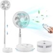 Portable Oscillating Standing Fan with Remote Controller