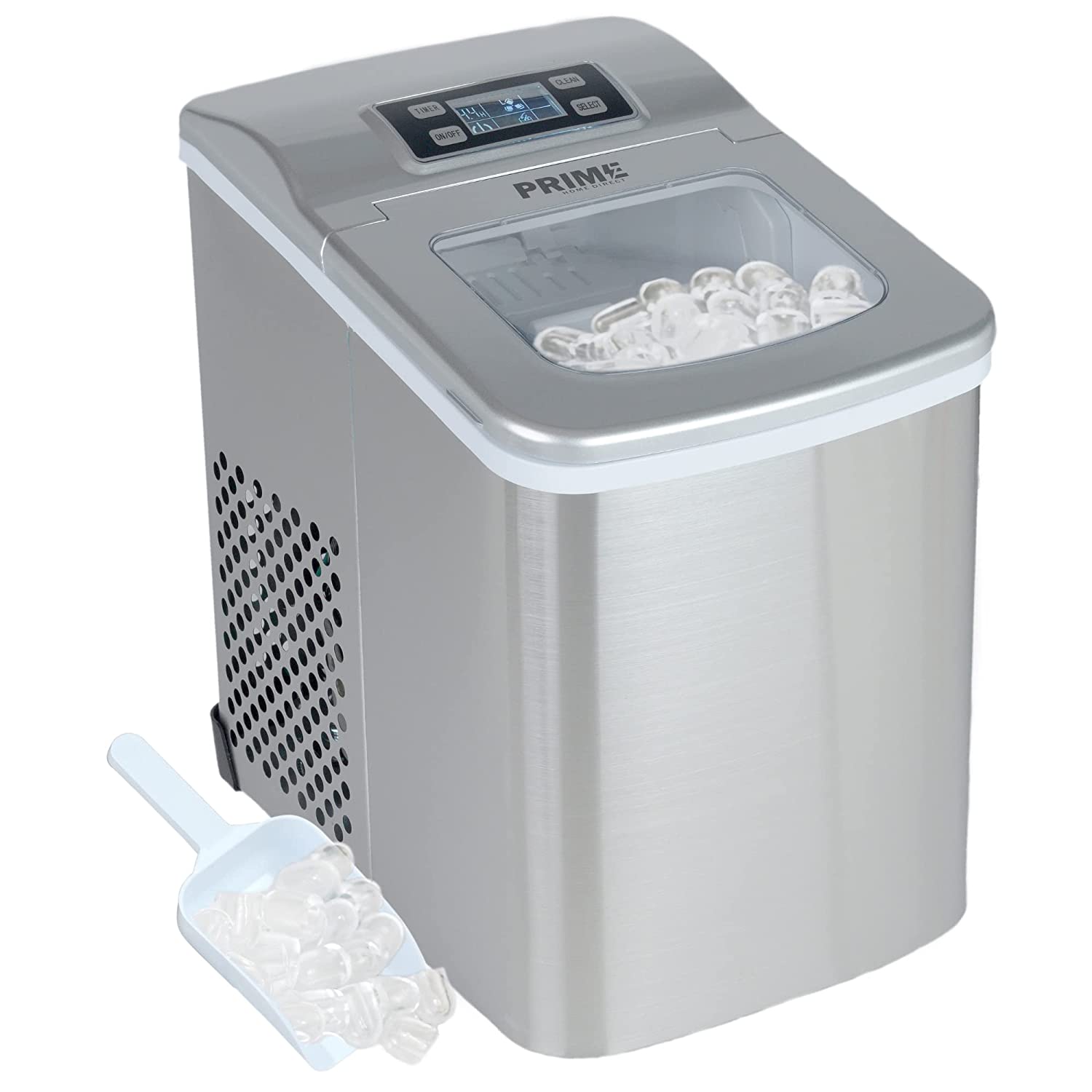 BLACK+DECKER Self-Cleaning Portable Ice Machine with 26-Lb