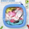 Pure Clean PUCWM33.5 Portable Mini Washing Machine Lightweight Collapsible Bucket