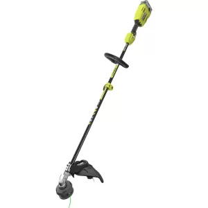 RYOBI P20110-EDG ONE+ 18V Brushless 15 in. Cordless Attachment Capable String Trimmer with Edger Attachment, 4.0 Ah Battery, and Charger