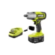 RYOBI PCL265K1 ONE+ 18V Cordless 1/2 in. Impact Wrench Kit with 4.0 Ah Battery and Charger