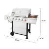 Royal Gourmet GA5401T 5-Burner Propane Gas Grill in Stainless Steel with Sear Burner and Side Burner