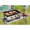 Royal Gourmet PD1300 Portable 3-Burner Built-in Propane Gas Grill in Stainless Steel Royal Gourmet PD1300 Portable 3-Burner Built-in Propane Gas Grill in Stainless Steel