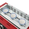 Royal Gourmet PD1301R 3-Burner Propane Griddle, Portable Table Top 24-Inch Gas Grill in Red