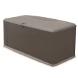 Rubbermaid 2047052 120 Gal. Resin Deck Box with Seat
