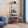 SINGAYE 5 Tier Adjustable Storage Shelf Metal Storage Rack Wire Shelving Unit Storage Shelves Metal 660Lbs Capacity 23.6