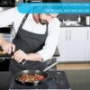 STULENG ‎ST-FIC102 Electric Stove, Portable 1300W Infrared Single Burner Sensor Touch Control, 11 Inch Single Hot Plate Cooktop