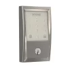 Schlage  Encode Century Satin Nickel Wi-fi Compatibility Single Cylinder Electronic Deadbolt Lighted Keypad Touchscreen Smart Lock