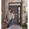 Schlage  Encode Century Satin Nickel Wi-fi Compatibility Single Cylinder Electronic Deadbolt Lighted Keypad Touchscreen Smart Lock