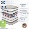 Sealy Baby Firm Rest Antibacterial Waterproof Baby Crib Mattress and Toddler Bed Mattress - 204 Premium Coils - 51.7” x 27.3" EM438-VIV1 Sealy Baby Firm Rest Antibacterial Waterproof Baby Crib Mattress and Toddler Bed Mattress