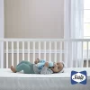 Sealy EM240-KEL1 Perfect Rest Waterproof Baby Crib & Toddler Mattress Extra Firm Airy Comfort - 150 Premium Coils