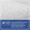 Sealy EM240-KEL1 Perfect Rest Waterproof Baby Crib & Toddler Mattress Extra Firm Airy Comfort - 150 Premium Coils