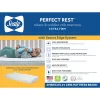 Sealy EM240-KEL1 Perfect Rest Waterproof Baby Crib & Toddler Mattress Extra Firm Airy Comfort - 150 Premium Coils