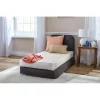 Sealy Soybean Dreams 2-Stage Antibacterial Waterproof Baby Crib Mattress and Toddler Mattress