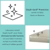 Sealy Soybean Dreams 2-Stage Antibacterial Waterproof Baby Crib Mattress and Toddler Mattress