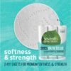 Seventh Generation White Toilet Paper 2-Ply 100% Recycled Paper, 24 Count of 240 Sheets Per Roll, Pack of 2 (Packaging May Vary) Seventh Generation White Toilet Paper 2-Ply 100% Recycled Paper, 24 Count of 240 Sheets Per Roll, Pack of 2 (Packaging May Vary)