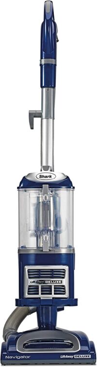 Shark NV360 Navigator Lift-Away Deluxe Upright Vacuum with Large Dust Cup Capacity, HEPA Filter, Swivel Steering, Upholstery Tool & Crevice Tool, Blue