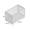 Storkcraft 04610-601 Beckett White 3In1 Convertible Crib