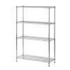 Style Selections LC4HC-R Steel 4-Tier Utility Shelving Unit (35.7-in W x 14-in D x 53-in H)
