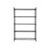 Style Selections LC5HB-R Steel 5-Tier Utility Shelving Unit (47.7-in W x 18-in D x 72-in H)