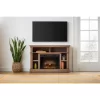 StyleWell HDFP48-45AE Wolcott 48 in. Media Console Electric Fireplace in Prairie Ash