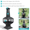 Sunnydaze Decor  57-in H x 22-in D x 22-in W Black Steel Chiminea (KF-607)