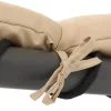 Sunnydaze Decor CHL-BEIGE Black Metal Frame Hanging Chaise Lounge Chair(s) with Tan Sling Seat Sunnydaze Decor CHL-BEIGE Black Metal Frame Hanging Chaise Lounge Chair(s) with Tan Sling Seat