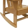 Sunnydaze Decor IEO-600 Brown Wood Frame Adirondack Chair(s) with Solid Seat