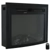 Sunnydaze Decor LOE-364 23.5-in Black Electric Fireplace Insert