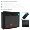 Sunnydaze Decor LOE-364 23.5-in Black Electric Fireplace Insert