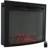 Sunnydaze Decor LOE-388 28.5-in Black Electric Fireplace Insert