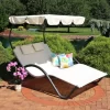 Sunnydaze Decor PL-618 Grey Metal Frame Stationary Chaise Lounge Chair(s) with Solid Seat Sunnydaze Decor PL-618 Grey Metal Frame Stationary Chaise Lounge Chair(s) with Solid Seat