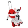TOBBI 6-Volt 3 in 1 Kids Ride On Car Electric Robot Buggy Toy Vehicle with Remote Control, Red (TH17A0751-T01)